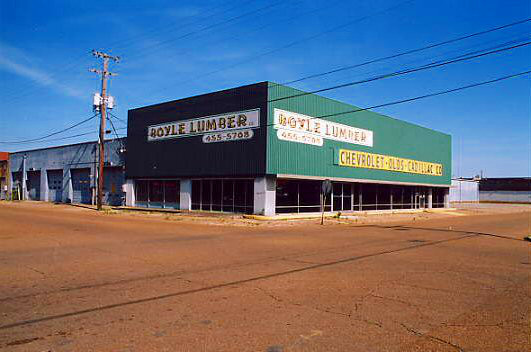 The former home of Delta Chevrolet, Greenwood, MS