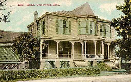 Elk's Home, Greenwood, Miss