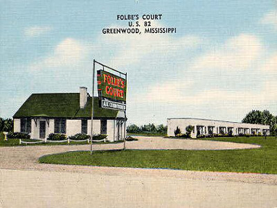 Folbe's Court Motel, Greenwood, MS