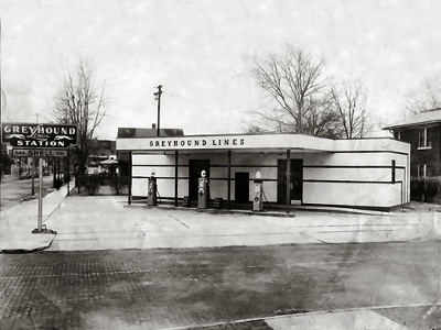 Greyhound Station, Greenwood, MS